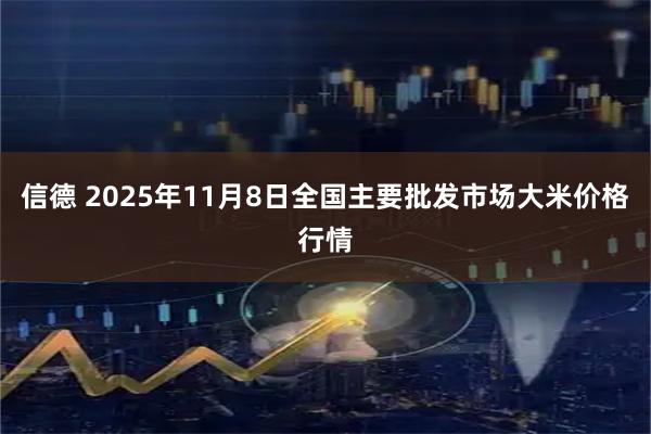 信德 2025年11月8日全国主要批发市场大米价格行情
