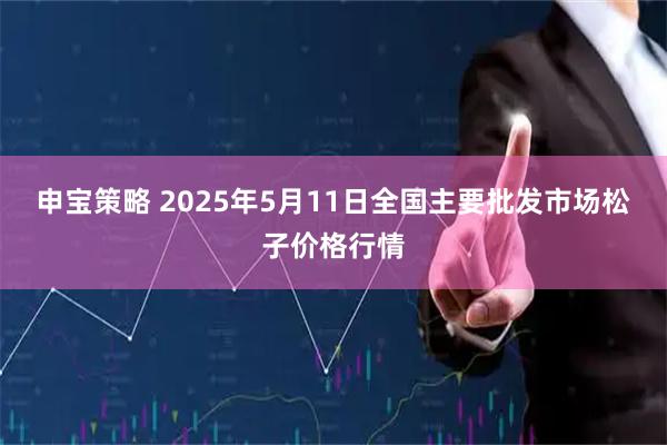 申宝策略 2025年5月11日全国主要批发市场松子价格行情